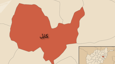 نقشه ولایت کابل