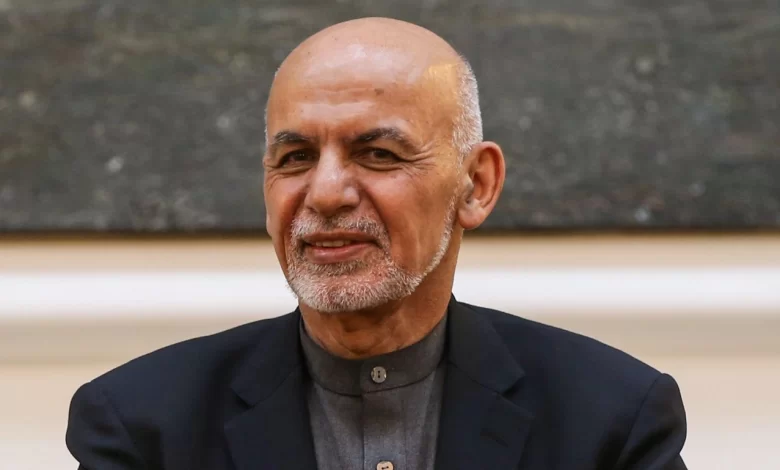 Ex Afghan leader tweets defence for fleeing