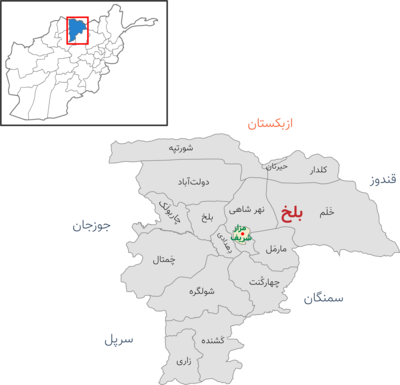 Balkh districts FA