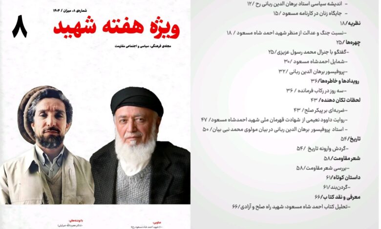 شمارهی هشتم مجله «مقاومت» با عنوان ویژه «هفته شهید» منتشر شد. 1 InShot 20250927 160744587 1